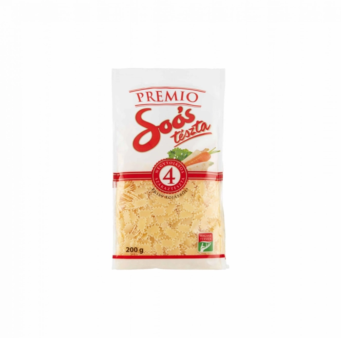 Soós Premio 4 tojásos eperlevél tészta 200g