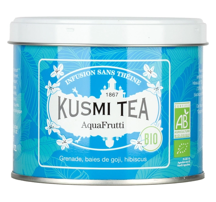 Kusmi bio AquaFrutti szálas tea 100g