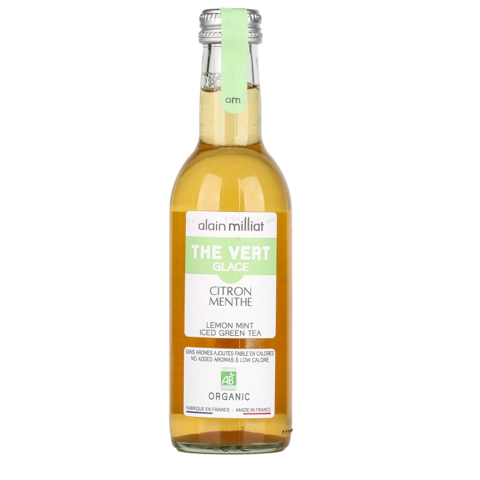 Alain Milliat citrom-menta zöldtea 0,25l