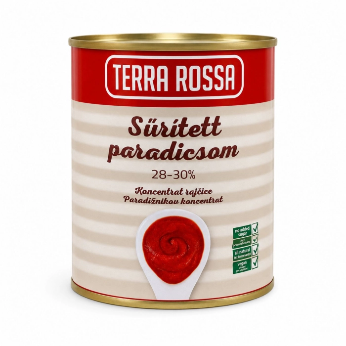 Terra Rossa sűrített paradicsom 28-30% 800g