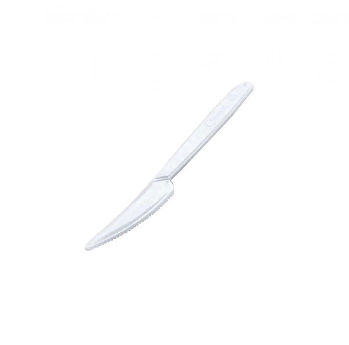 Műanyag kés újrahasználható ECO PS 18cm (50db/csomag)