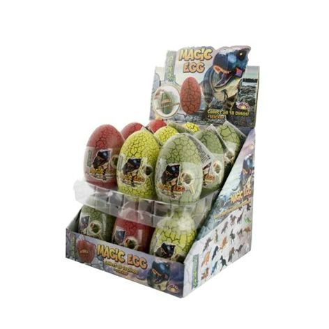 Dino magic egg varázstojás cukorkával  10g/18db