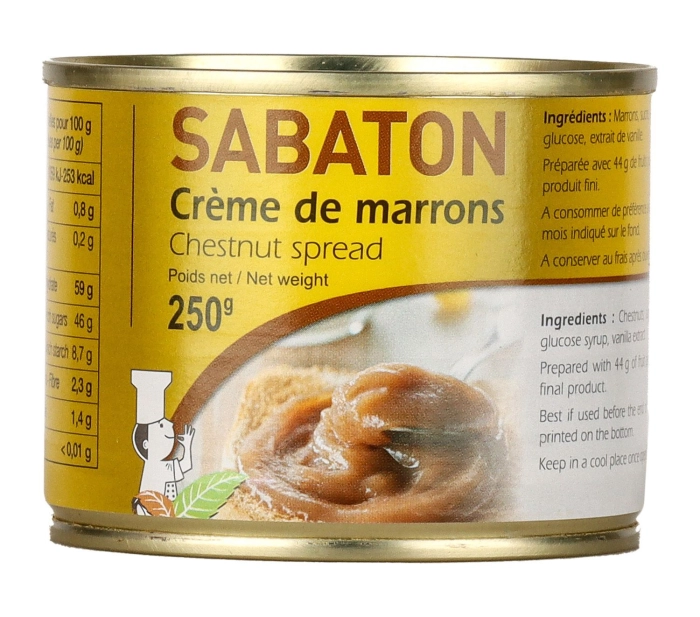 Sabaton gesztenyekrém 250g