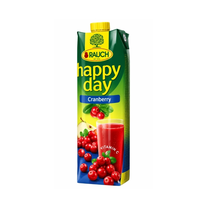 Happy Day vörösáfonya üdítőital 30% 1l