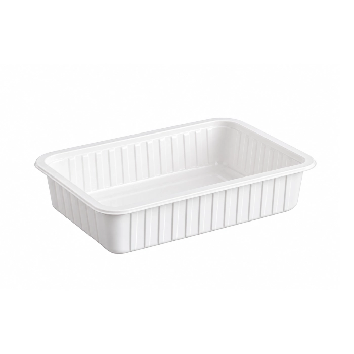 Műanyag mikrózható fehér variatál 500ml (50db/csomag) PP