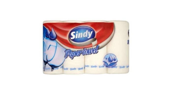 Sindy 2 rétegű papírtörlő 50lap (4tekercs/csomag)