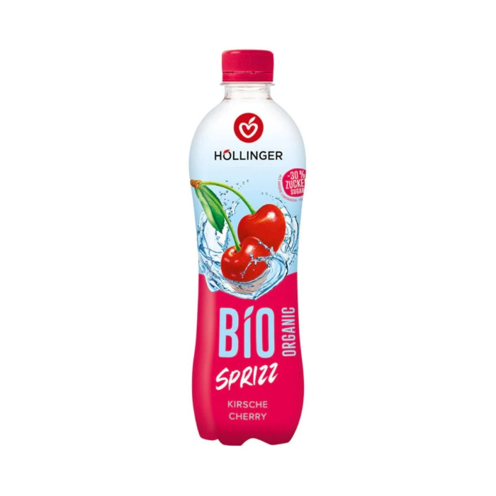 Höllinger cseresznyés szénsavas bio üdítőital 0,5l