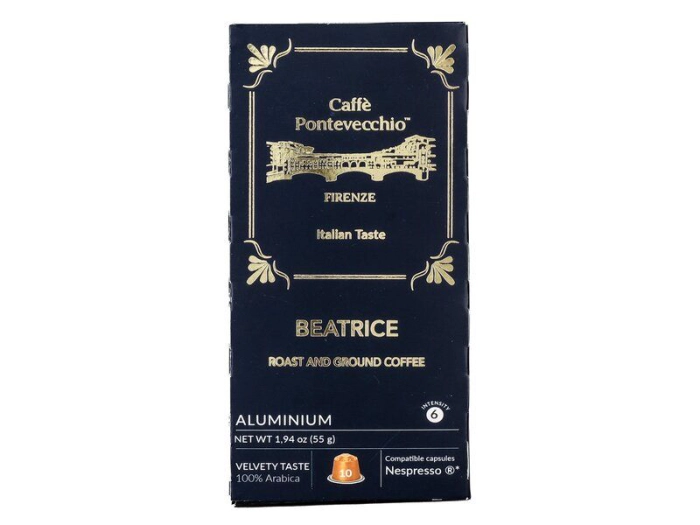 Caffé Pontevecchio Beatrice kézműves kávé 10db 55g