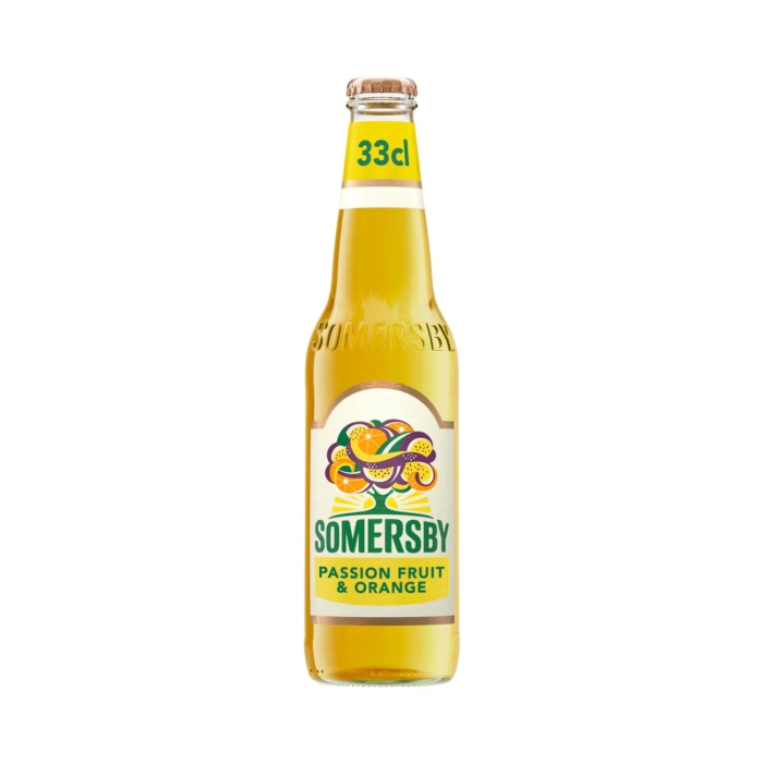 Somersby passion fruit-narancs cider 4,5%, 0,33 L