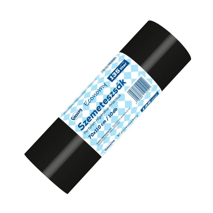 Szemeteszsák 135L/10db PE 25µ