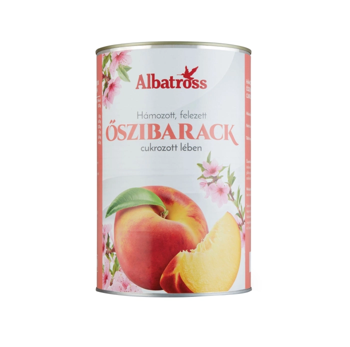 Őszibarack konzerv 4200/2400g