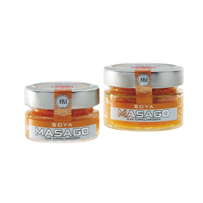 Aki narancssárga (szója) masago kaviár 50g