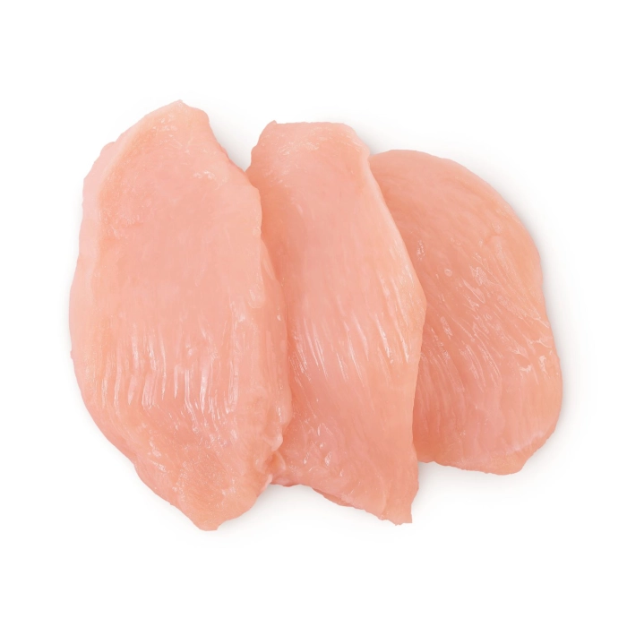 Csirkemell filé szeletelt 10-12dkg 2kg/csomag