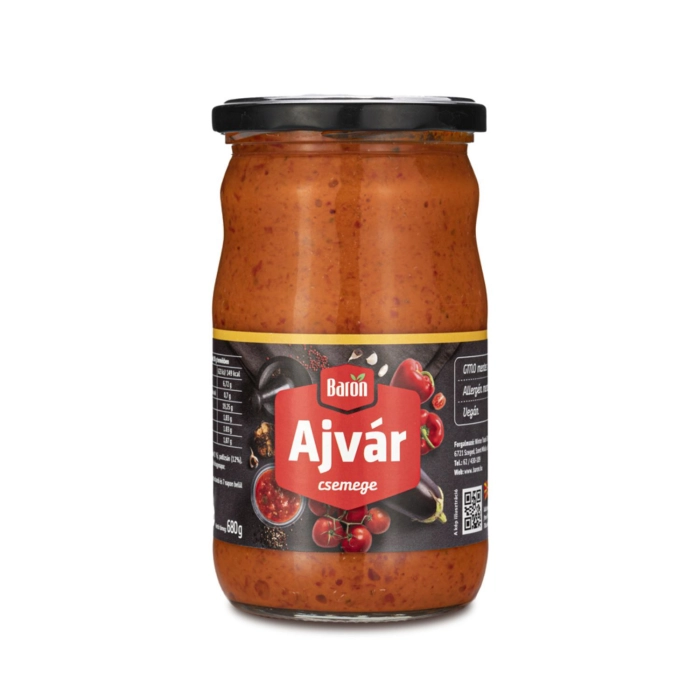 Baron csemege ajvár 680g