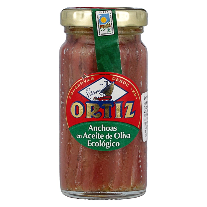 Ortizbio szardella olívaolajban 95g
