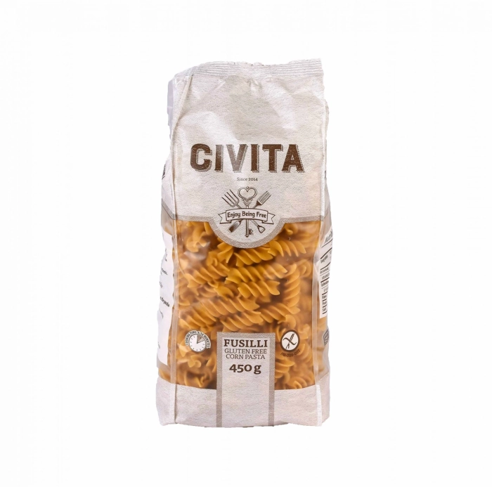 Civita gluténmentes fusili tészta 450g