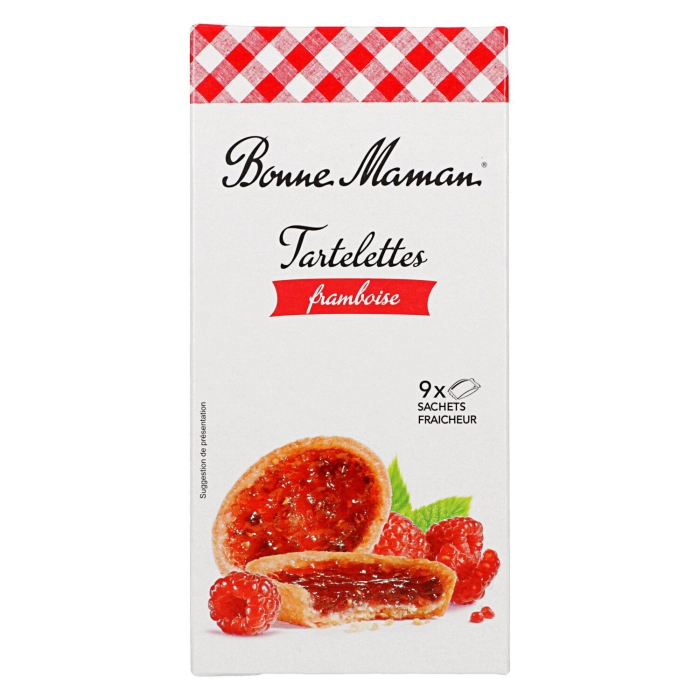 Bonne Maman málnakrémes keksz 135g