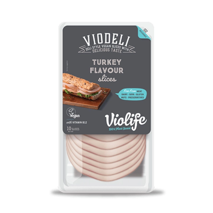 Viodeli pulyka ízesítésű vegán  szeletek 100g