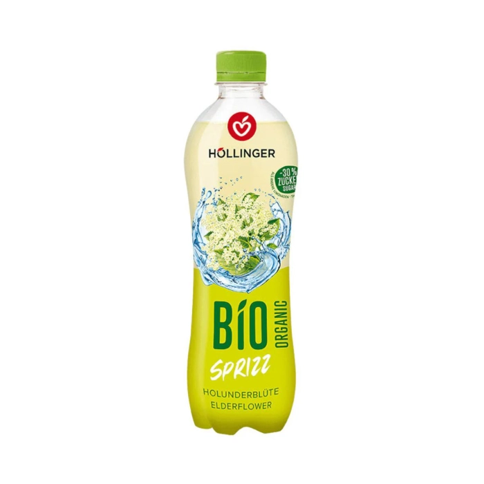 Höllinger bodzás szénsavas bio üdítőital 0,5l