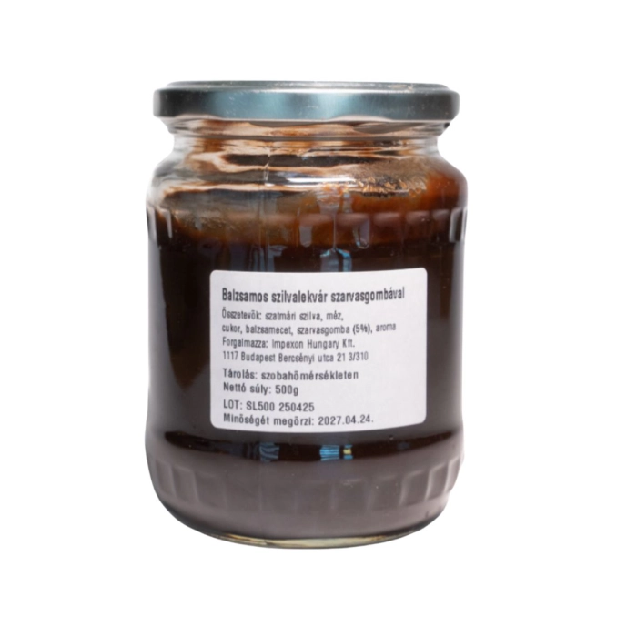 Triffla szarvasgombás szilvalekvár 500g