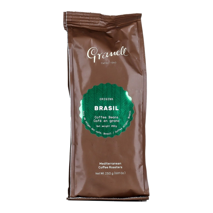 Granell Cafes Brasil természetes pörkölésű szemes kávé 250g