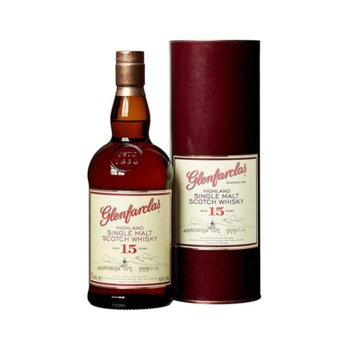Glenfarclas 15 éves whisky 46% 0,7l