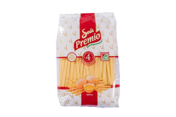 Soós 4 tojásos szélesmetélt tészta 1kg