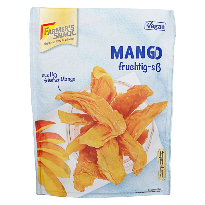 Farmer's aszalt mangó csíkok 100g