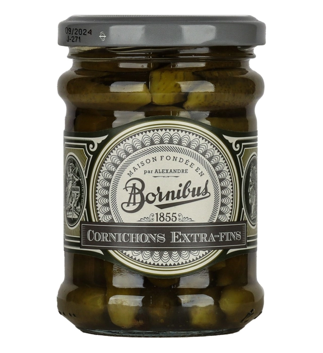 Bornibus Cornichons extra apró savanyú uborka 240g
