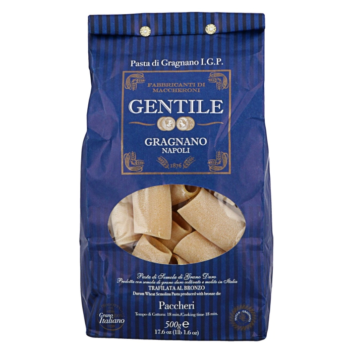 Gentile Paccheri durumlisztes száraztészta 500g