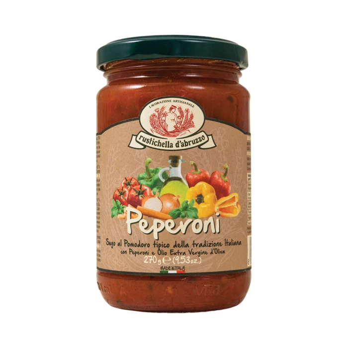 Rustichella Sugo Peperoni szósz 270g