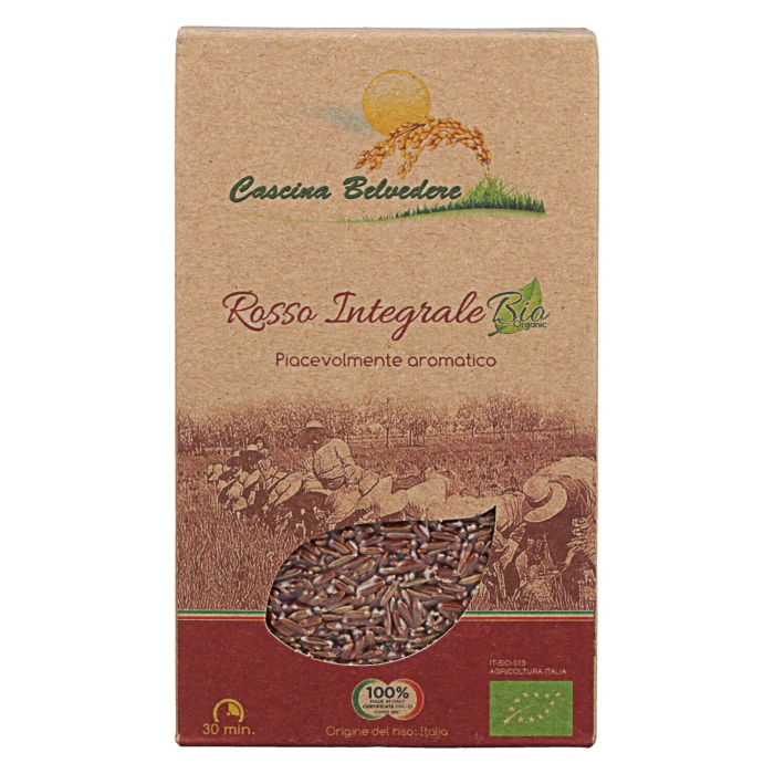 Cascina Belvedere vörös rizs 500g