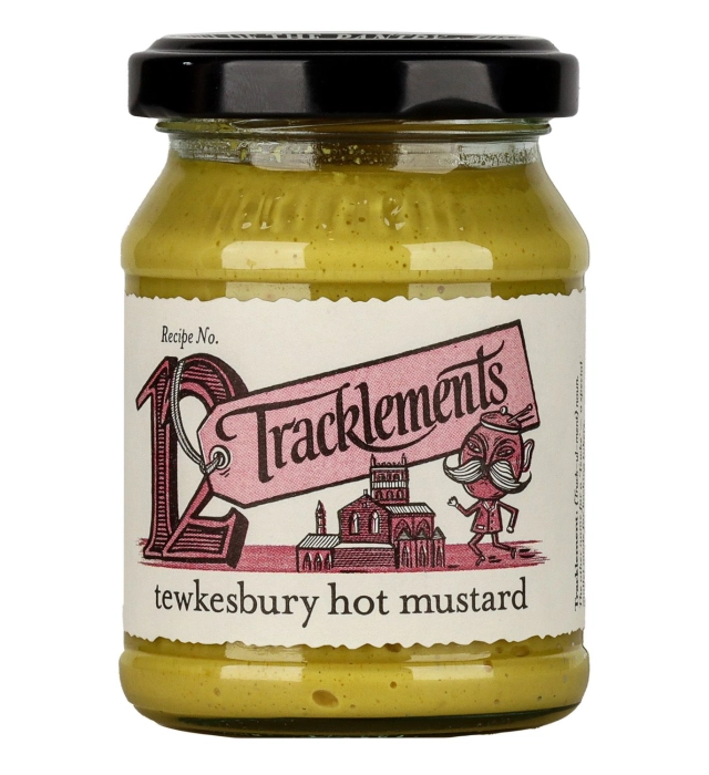 Tracklements tewkesbury csípős mustár 140g
