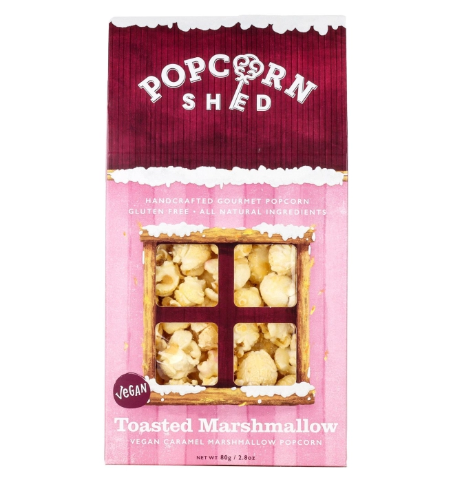 Popcorn Shed pillecukor ízesítésű vegán popcorn 80g