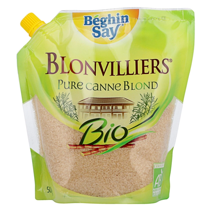 Béghin Say Bio Blonvilliers nádcukor 500g