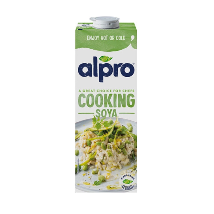 Alpro 14% növényi zsírtartalmú, vegán szója főzőkrém 1l