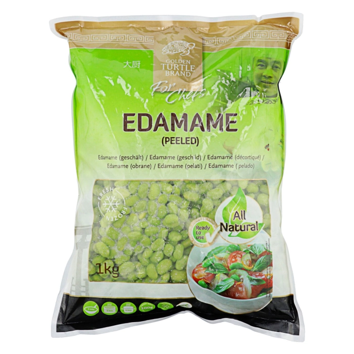 Golden Turtle hámozott edamame bab fagyasztott 1kg