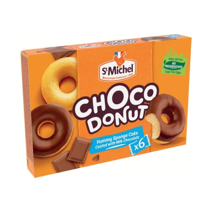 St Michel Doonuts csokoládé darabokkal 180g
