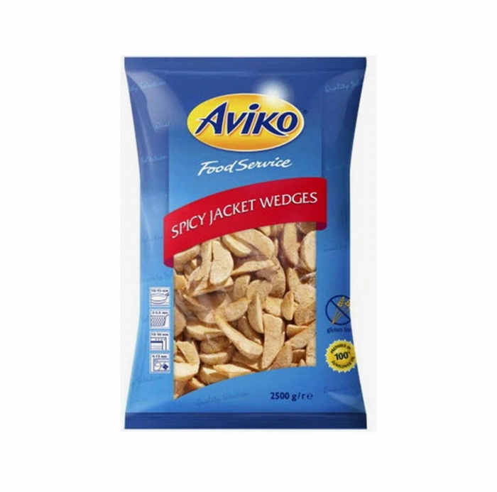 Aviko fűszeres burgonyagerezdek gyorsfagyasztott 2500g