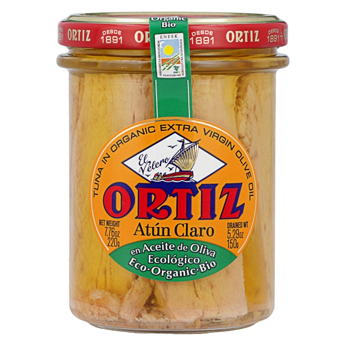 Ortiz Atun Claro tonhal üvegben 112g