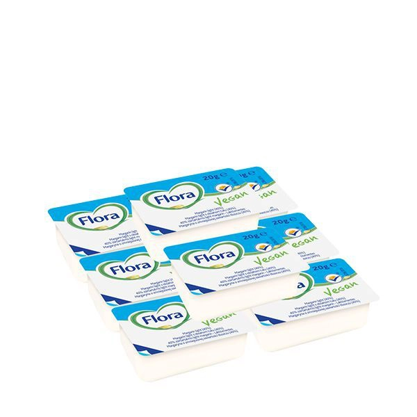 Flora mini laktózmentes vegán margarin 42% 20g 120db/karton