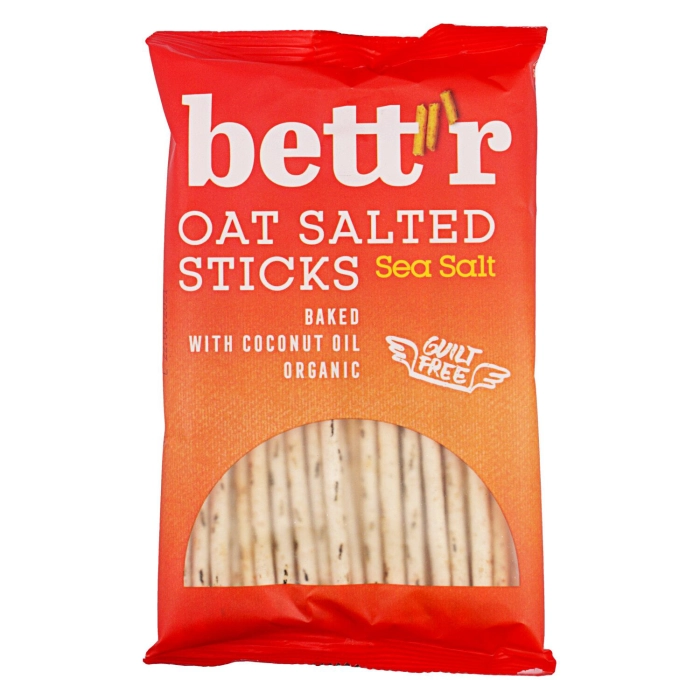 Bett'r Organic zabos sós pálcika tengeri sóval 50g