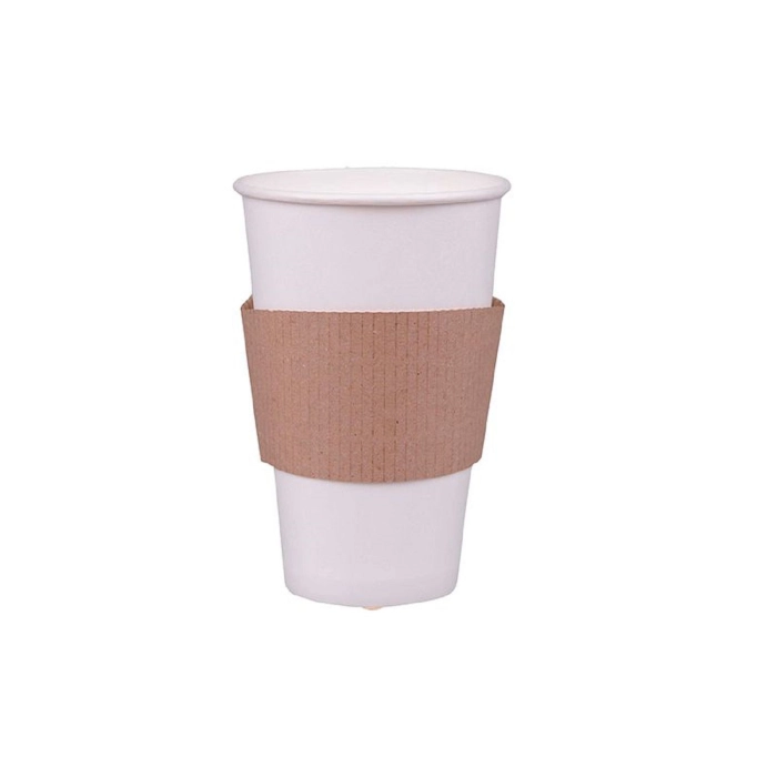 Papírpohár gyűrű barna 250ml (500db/karton)