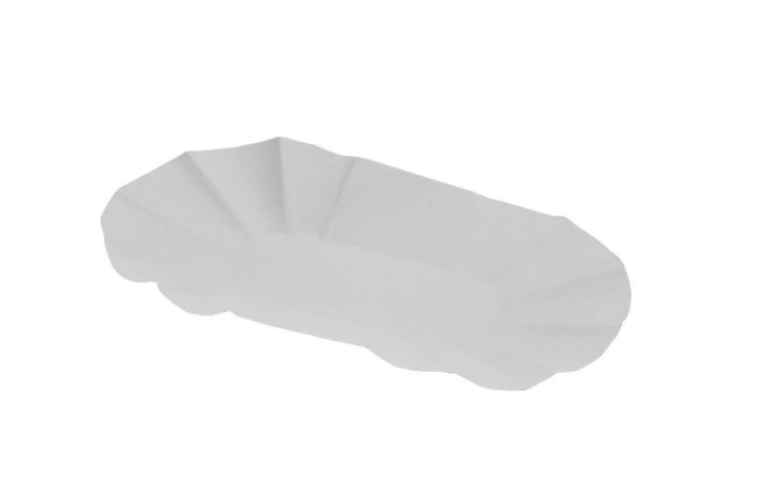 Papírtálca burgonyás ovális 500db/karton