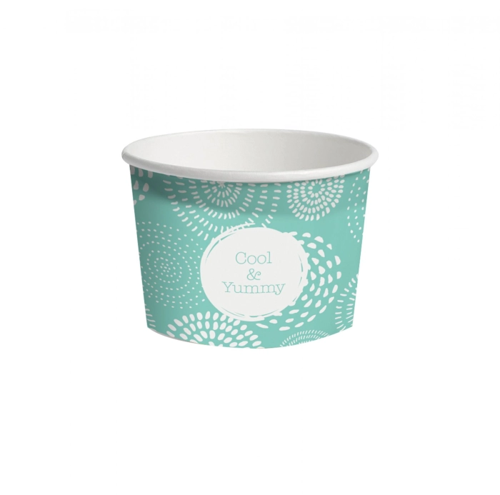 Papírtégely fagyis 260ml 55db/csomag