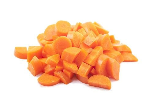 Sárgarépa kocka tisztított 2kg
