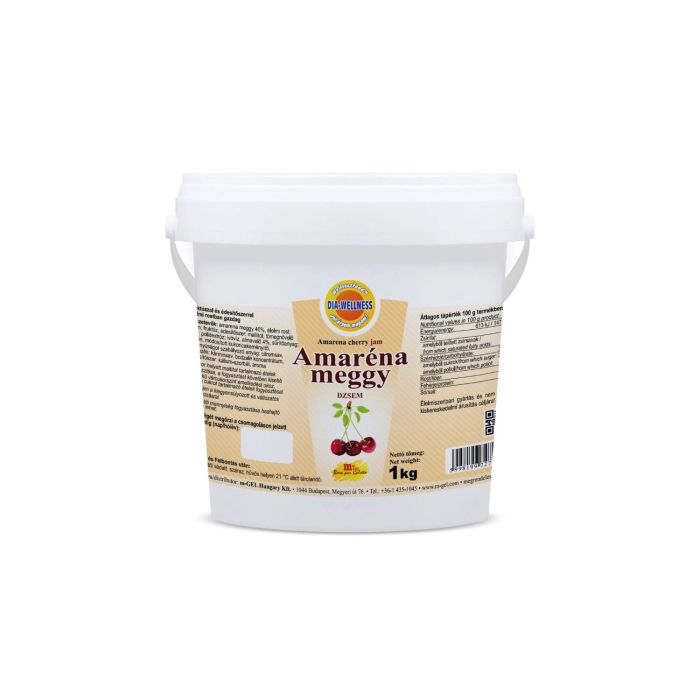 Dia-Wellness amaréna meggy lekvár (40%) 1kg