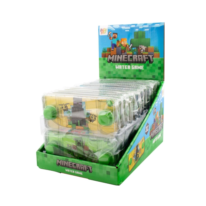 Minecraft water game játék cukorkával 3g/24db