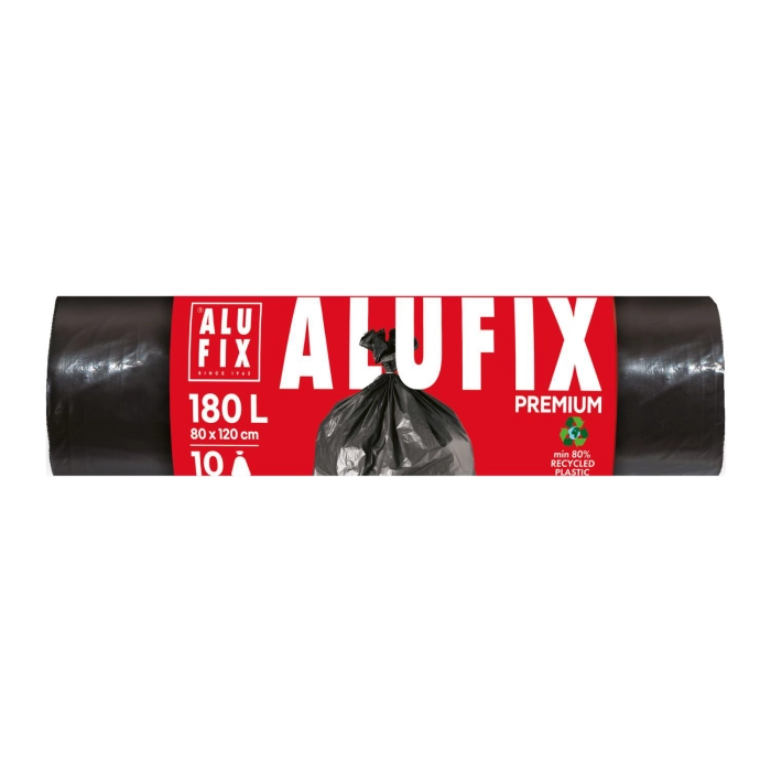 Alufix prémium szemeteszsák PE 180l/10db 45µ