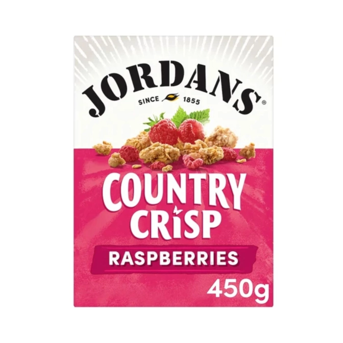 Jordans Country Crisp málnás müzli 450g